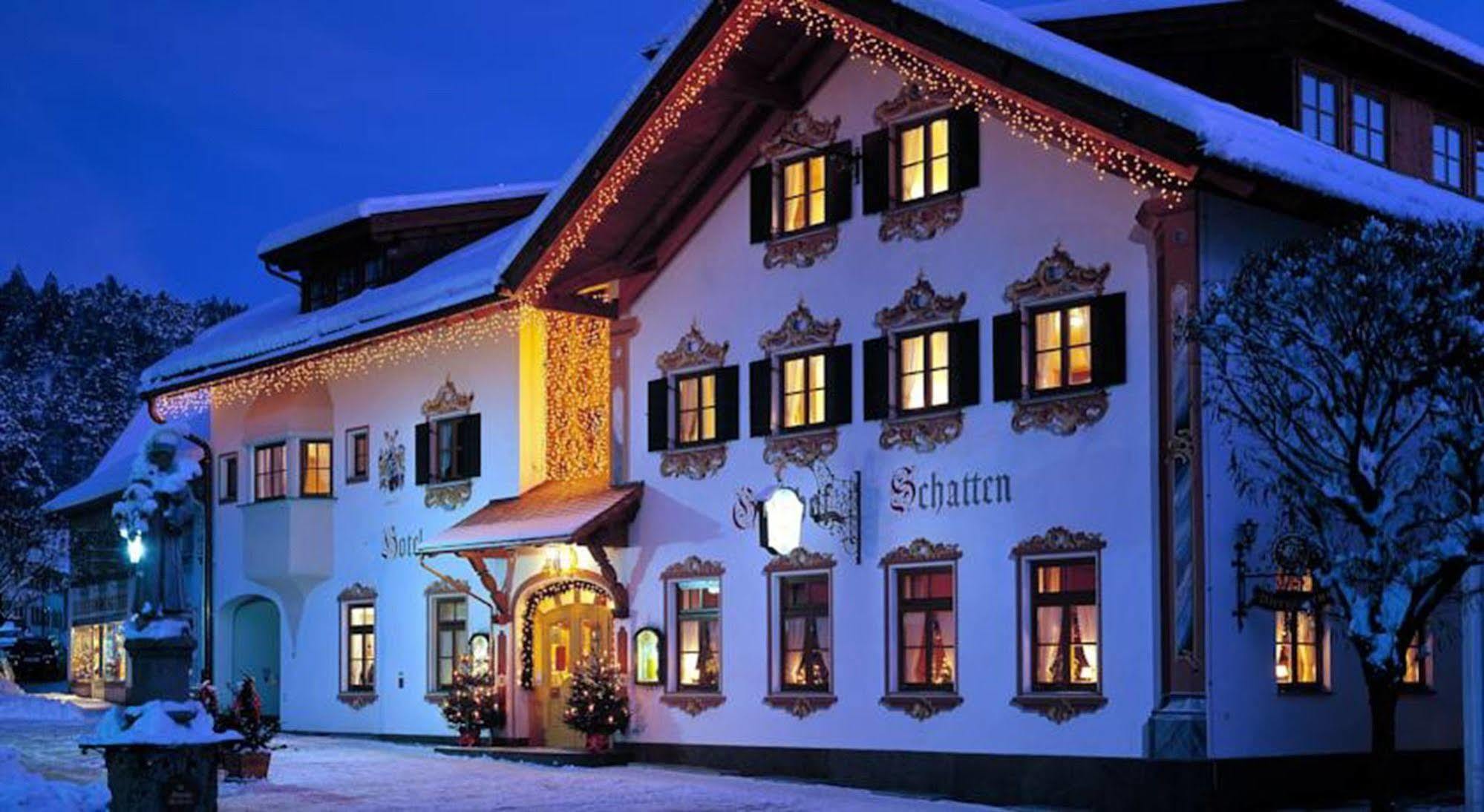 Hotel Schatten Гарміш-Партенкірхен Екстер'єр фото